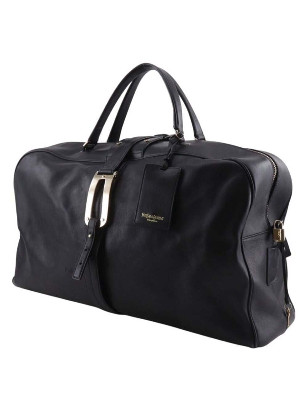 Saint Laurent Leather Black Boston - Picture 2 of 10